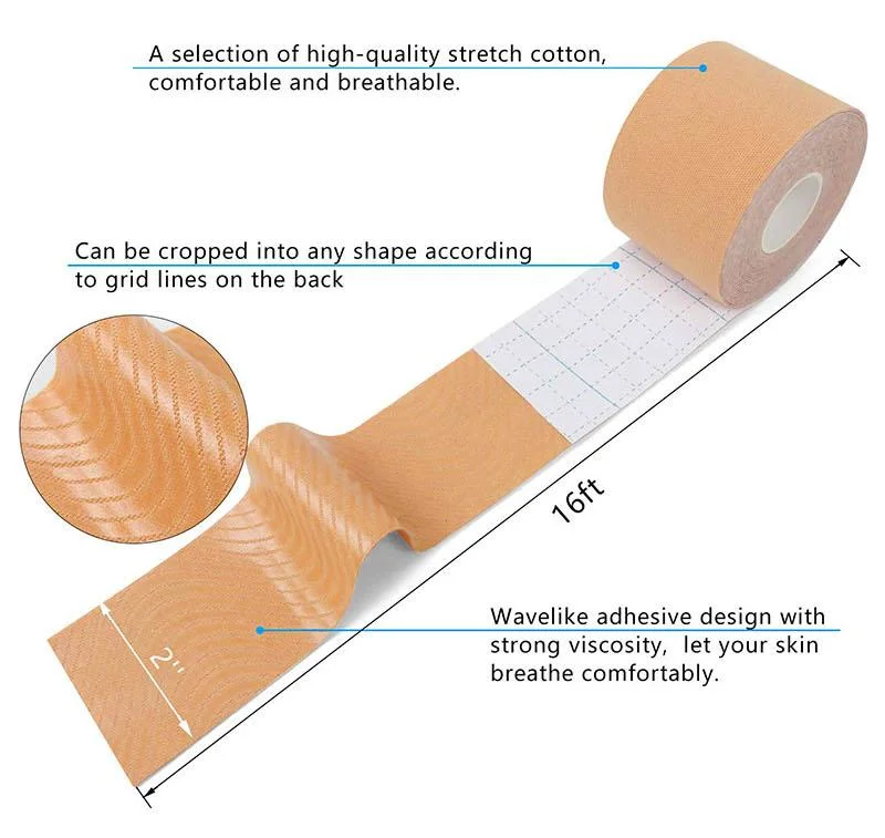 Bluenjoy Hot Sale Waterproof Sport Bandage Kinesiology Tape for Sport Protect