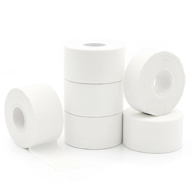 Medical Plaster CE ISO13485 Plastic Can or Tin Packing Adhesive Zinc Oxide Tape