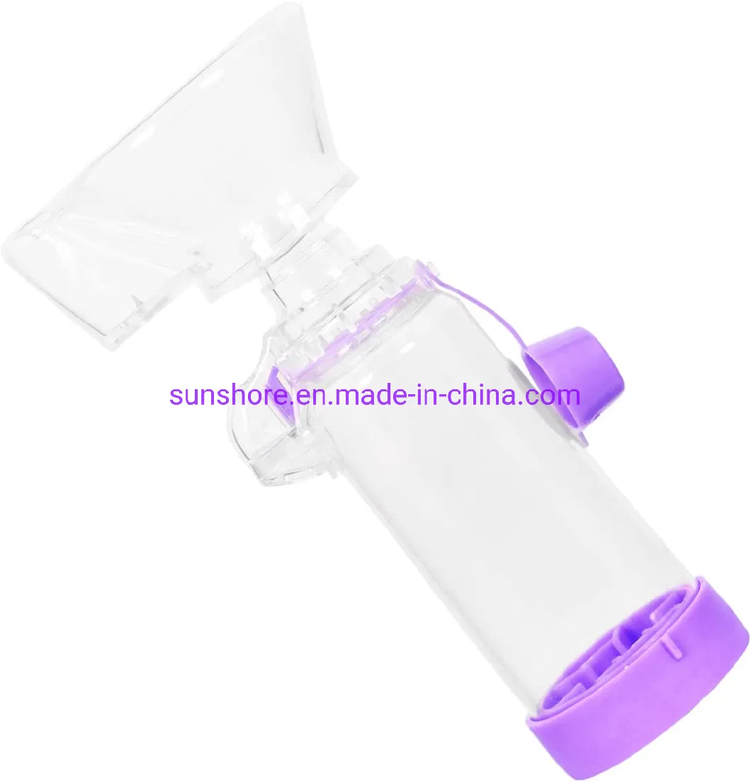 Spacer Chamber with Silicone Mask for Asthma Therapy