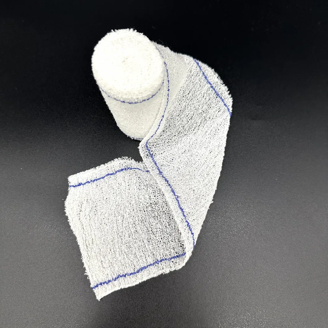 Medical Skin/White Color Cotton Plain Crepe Elastic Spandex Bandage