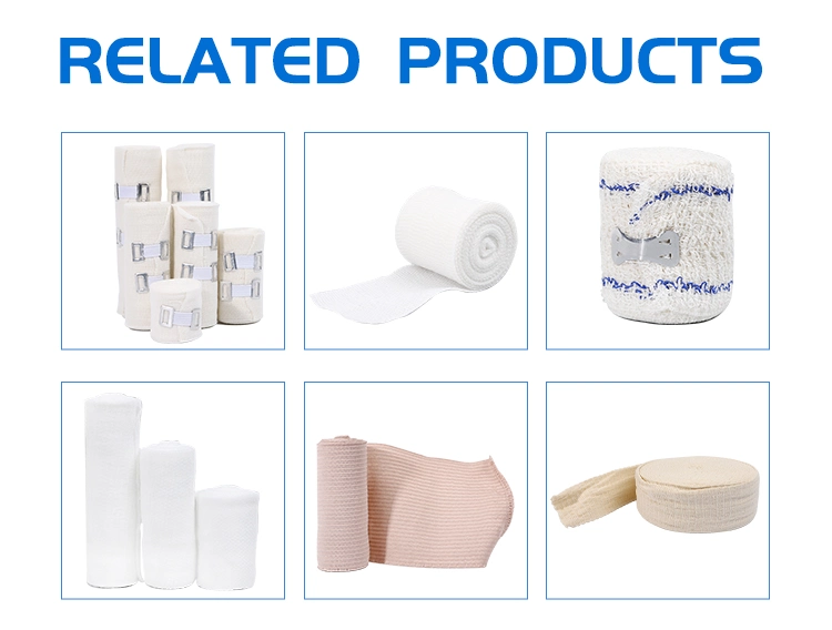 White Thin Medical PBT Gauze First Aid Bandage