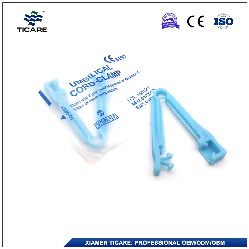 Sterile Disposable Newborn Various Colours Umbilical Cord Clamping