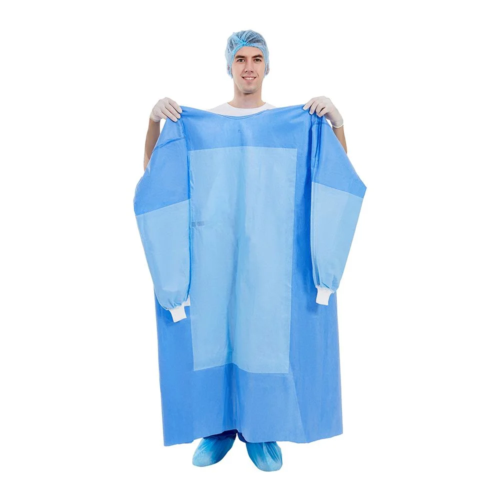 Disposable PP SMS Isolation Gown Surgical Gown