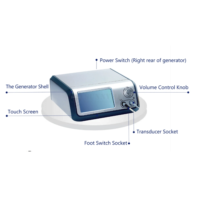 Sy-I600 Ultrasonic Harmonic Scalpel Medical Ultrasonic Scalpel 14cm 38cm