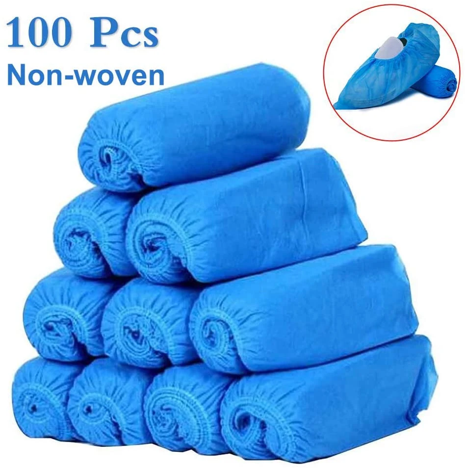 Medical Hospital Waterproof Nonwoven PP Anti Slip Dust Foot Shoe Cover