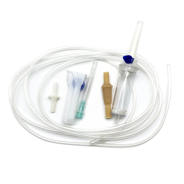 Disposable Medical Ordinary Infusion Set IV Set with/Without Needle CE Approval