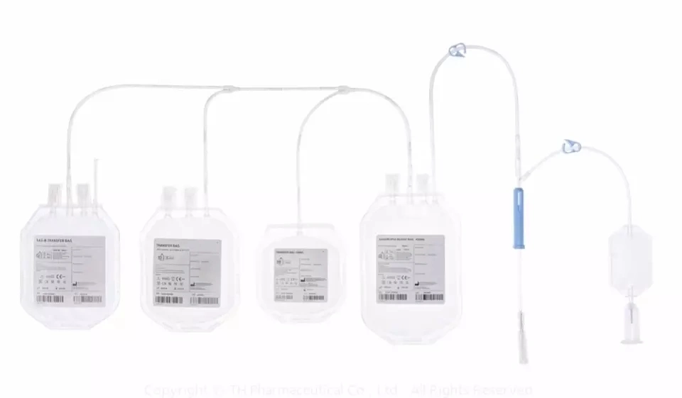 Disposable Blood Collection Bag Cpda-1/Cpd+Sagm 450ml Single/Double/Triple/Quadruple