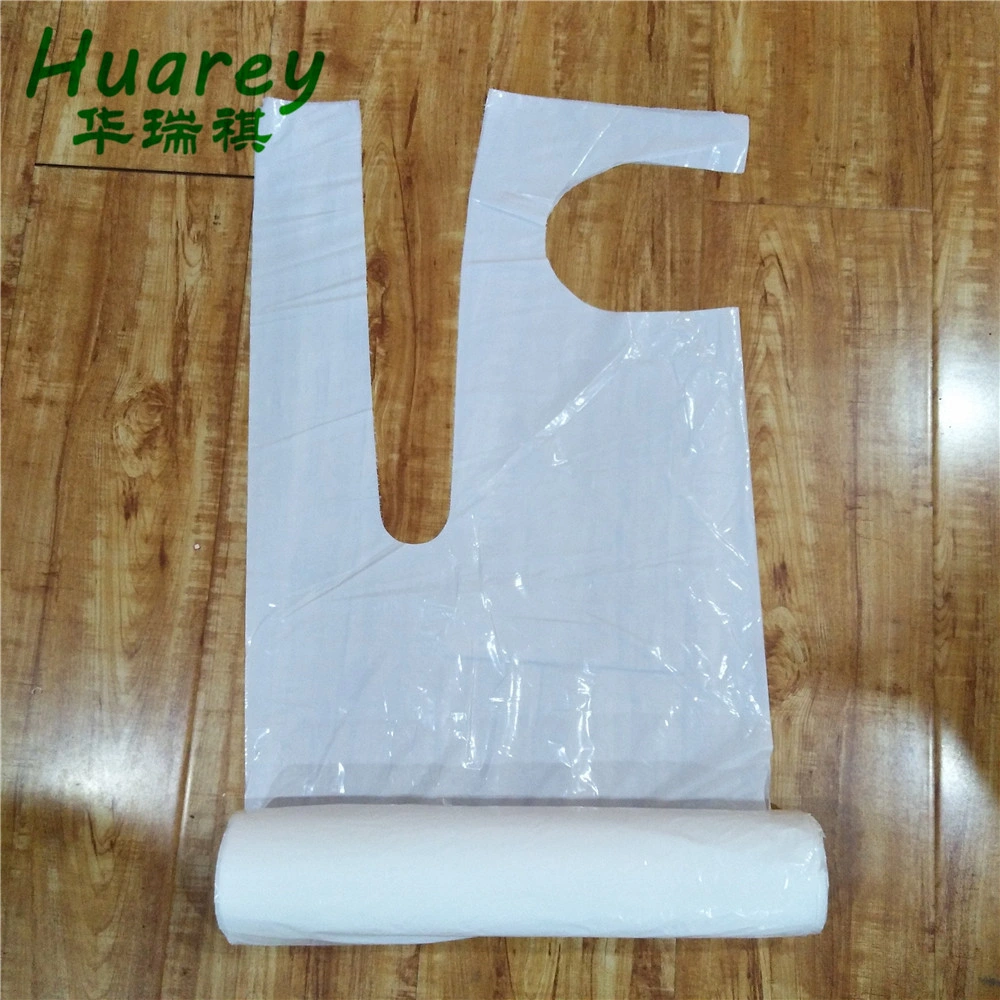 Disposable HDPE LDPE Plastic Apron with Different Colors