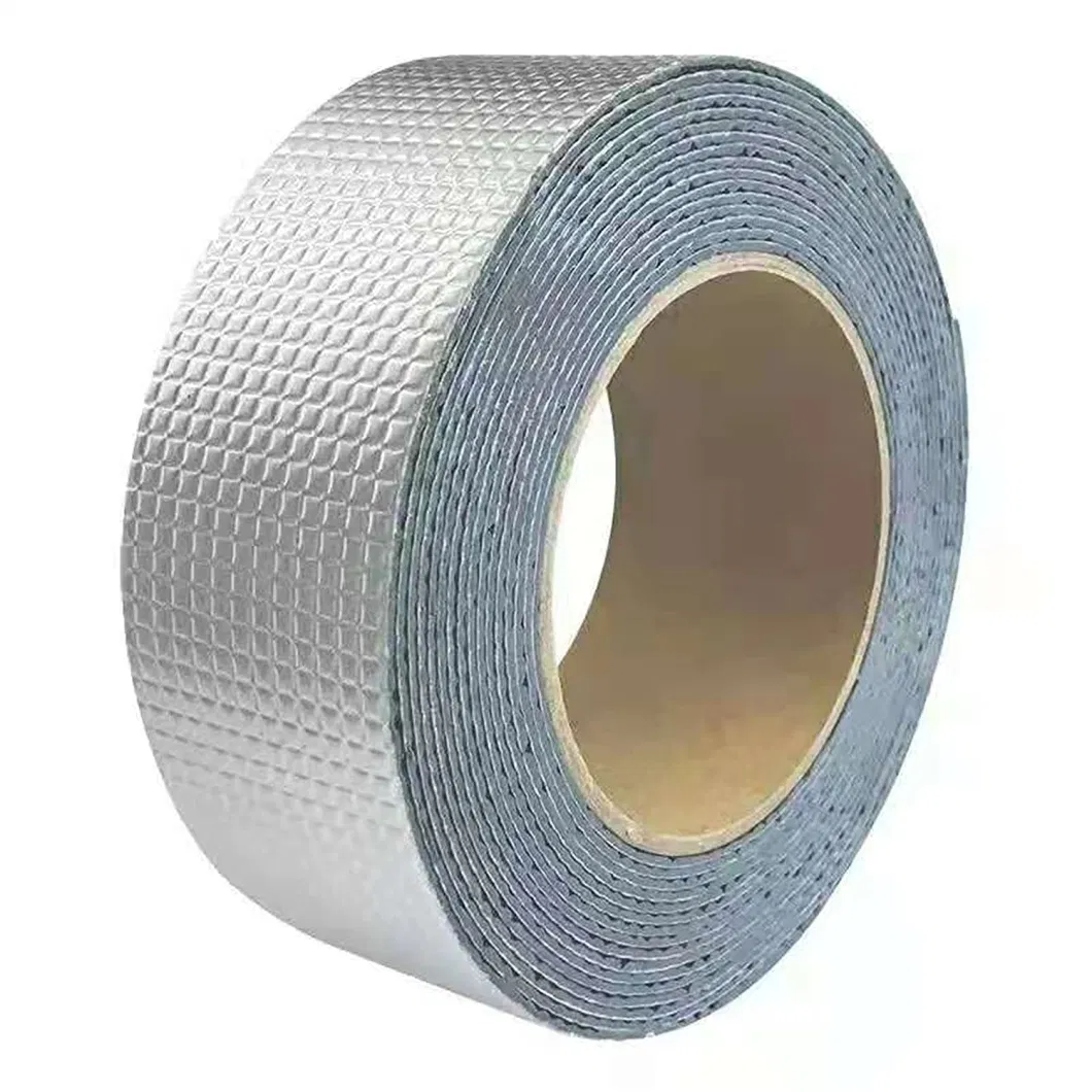 Waterproof Adhesive Aluminum Foil Sealing Repair Tape Water Leak Butyl Tape