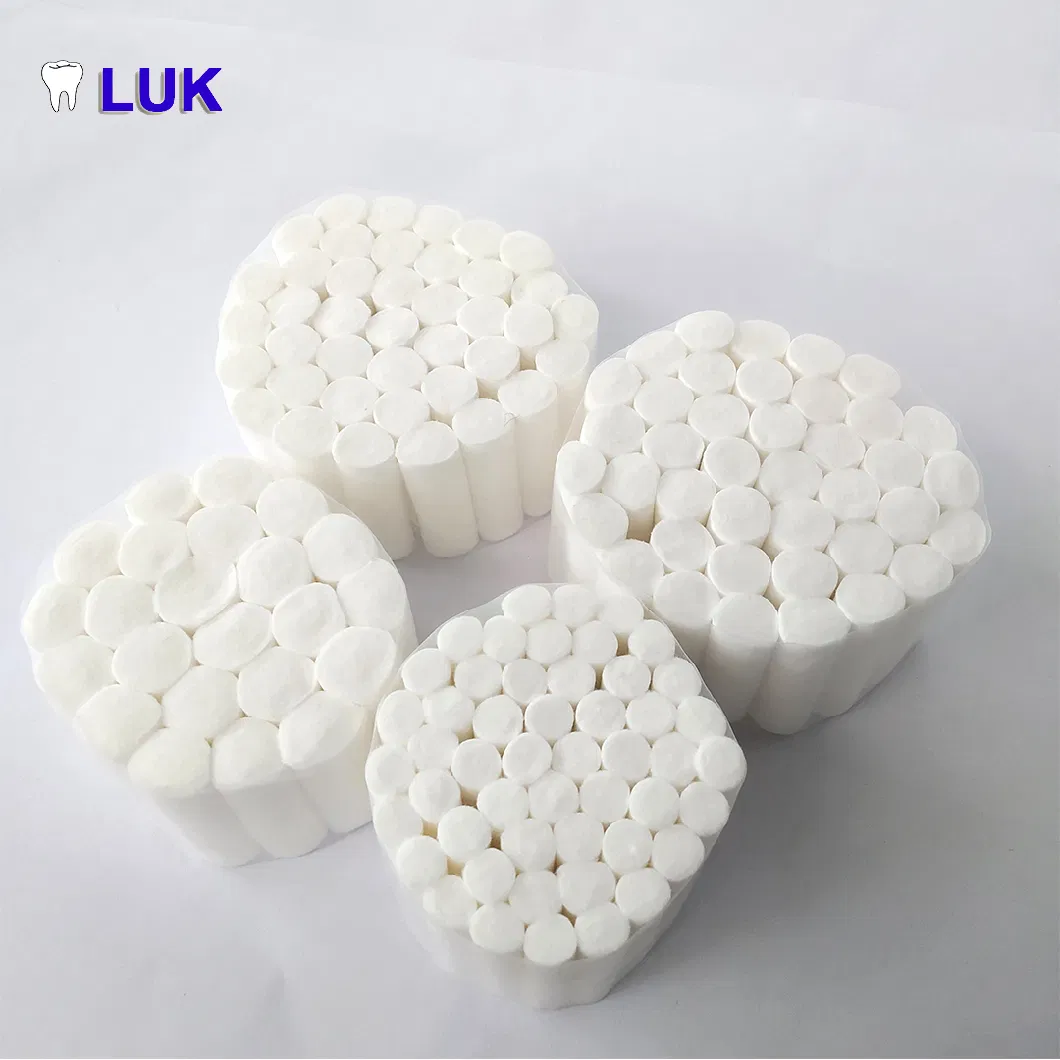 100% Pure Cotton Medical Disposable Dental Cotton Rolls