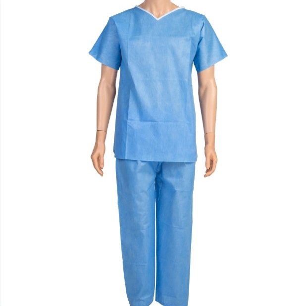 Disposable Scrub Suit Patient Suit Medical Gown Doctor Cloth