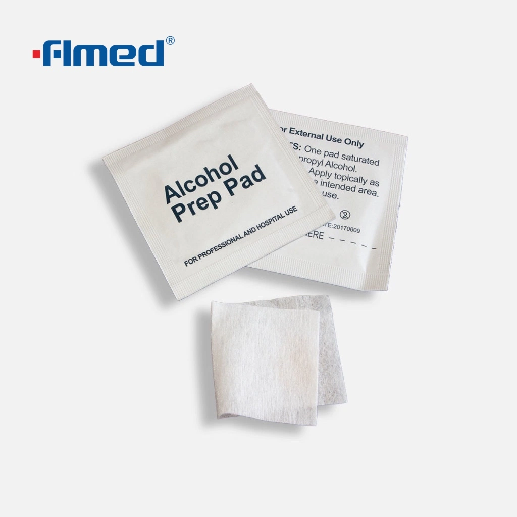 Customized Alcohol Prep Pad with 70%Ia Alcohol Swabs