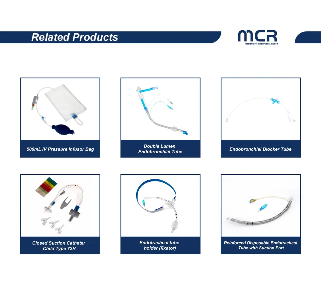 Disposable PVC &amp; Silicone Curved Laryngeal Mask Airway