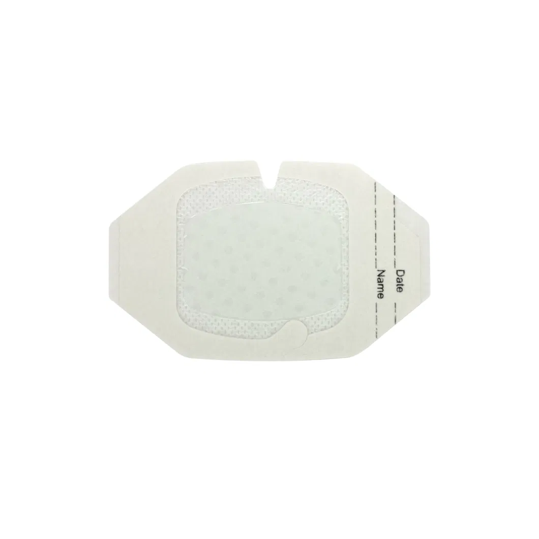 Medical Supply High Permeability Octagonal Paper Frame Disposables Transparent Dressing for Operation