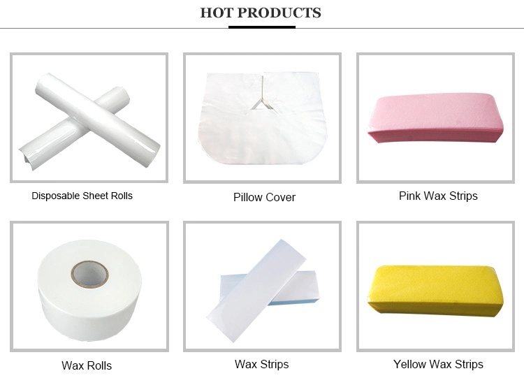 White Disposable Non Woven Pillow Cover Pillow Case for Home Hotel Salon