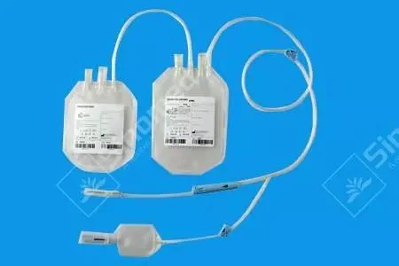 Wholesale Single-Use Medical-Use CE Certified Double Blood Bag