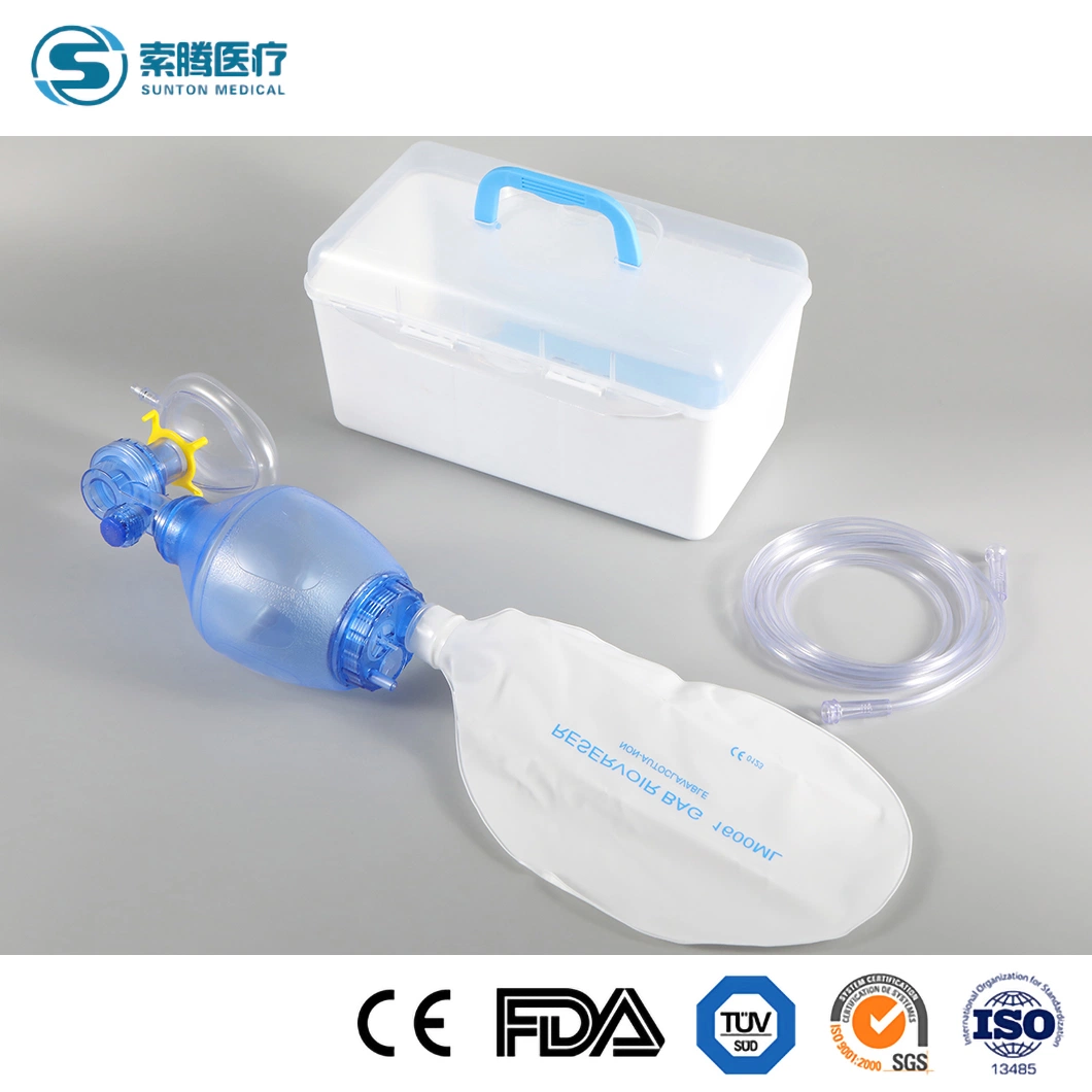 Sunton Sample Available Colored Removable Hook Rings in Dark Dry and Clean Conditions China PVC Manual Resuscitator Factory