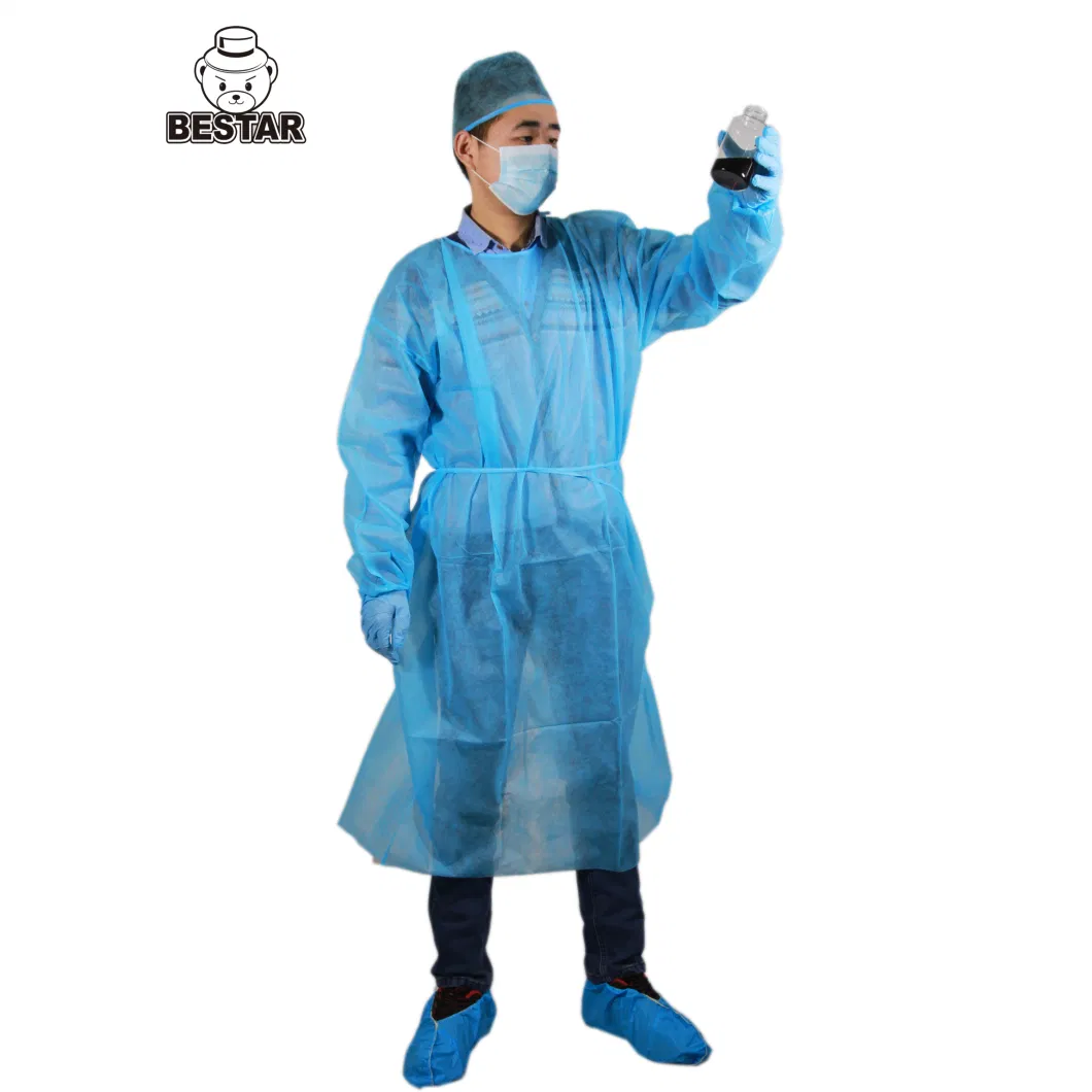 Disposable Nonwoven Spp Isolation Gown