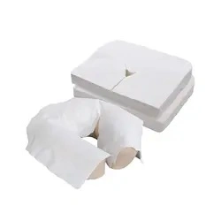 White Disposable Non Woven Pillow Cover Pillow Case for Home Hotel Salon