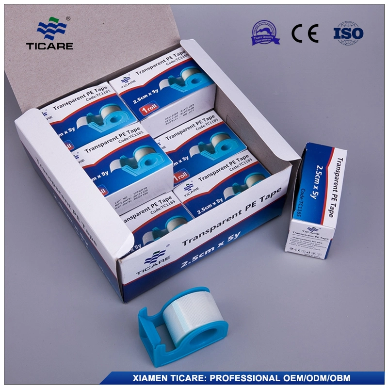 Dispenser Transpore PE Breathable First Aid Surgical Medical Tape for Skin