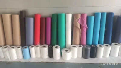 Tessuto non tessuto traspirante PP Spunbond non tessuto tessuto tessuto tessuto grezzo Per la creazione di materiale maschera facciale