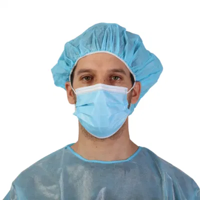  Pronto per la spedizione Doctor Mask 3 veli Facemask non tessuto Maschera chirurgica monouso