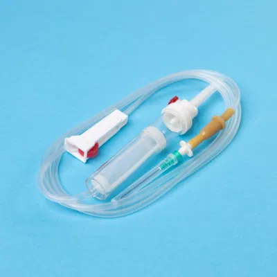 Set per infusione per trasfusione di sangue EV monouso con CE e ISO con filtro