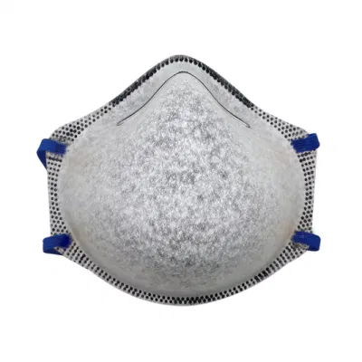  Maschera antipolvere monouso DPI 4ply grigio colore Nr Maschera antipolvere monouso respiratore di protezione all&prime;ingrosso