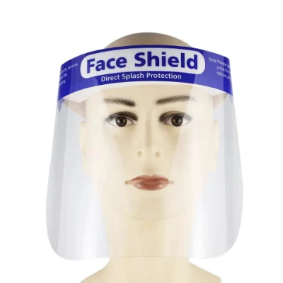  Maschera di protezione viso monouso in plastica antinebbia medica con protezione per i denti CE
