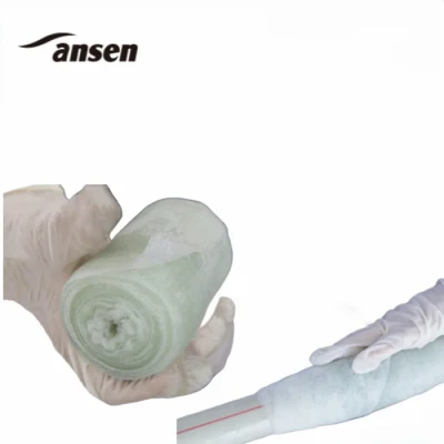  Per questo metodo di riparazione, viene utilizzato il composito rinforzato con fibra di vetro Riparazione delle perdite