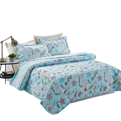  Home tessile Estate tacchino lavato 100% copriletto in poliestere