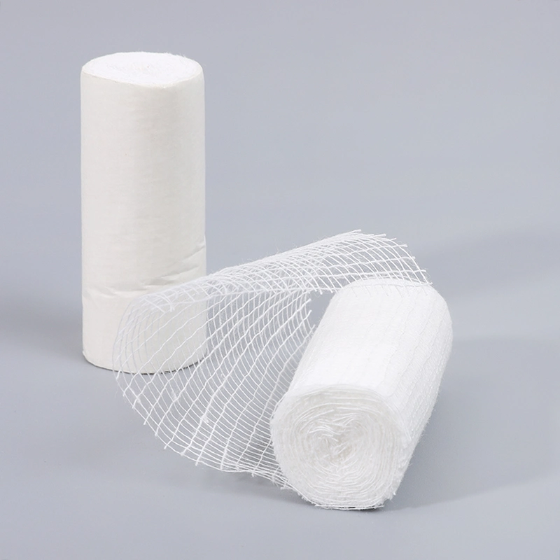 Mediacal Use First Aid Various Elastic White Bandage Spandex Cotton Crepe Bandage