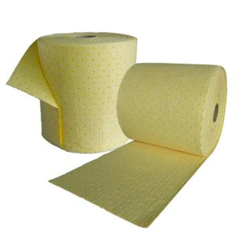 High Absorbing Non Woven Fabric Hazardous Sorbent Sheet for Workshop Spill