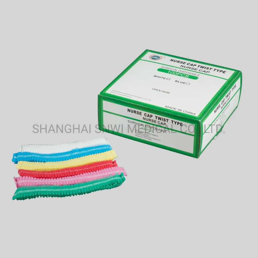 Disposable High Quality and Affordable Non-Woven Nurse Cap, Disposable Doctor Cap