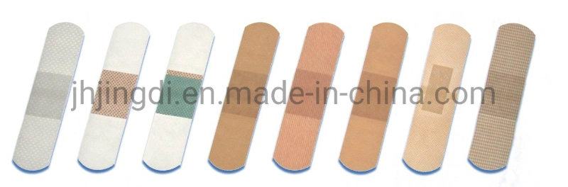 Direct Manufacture Raw Material Adhesive Bandage Jumbo Rolls for Wound Plaster Jumbo Roll-Skin Color/White Cotton/Elastic Fabric Semi-Finished Products