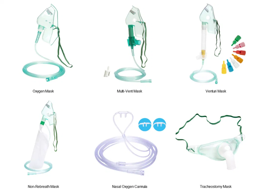 Soft Comfortable Medical Disposable Nasal Oxygen Cannula