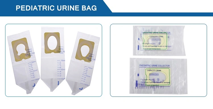 High Quality Eo Sterilized Medical Grade PVC 2000ml Disposable Urine Bag Urine Collection Bag Urine Drainage Bag