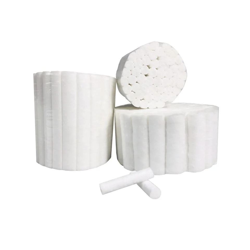 100%Cotton Medical Disposable Absorbent Dental Cotton Roll