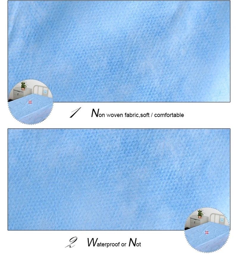 Best Selling Disposable Waterproof Non Woven Bedspread for Hospital