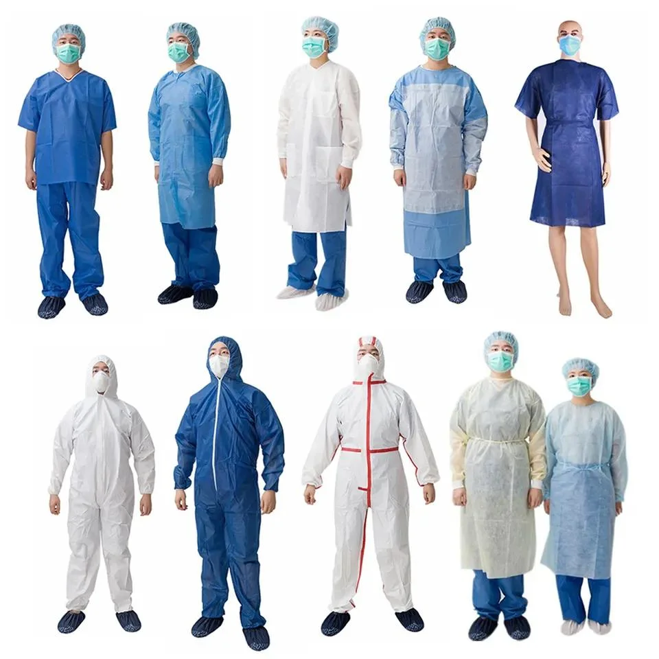 Hot! SMS Surgical Gown / Disposable Sterile Surgical Gowns and Drapes with Level 3