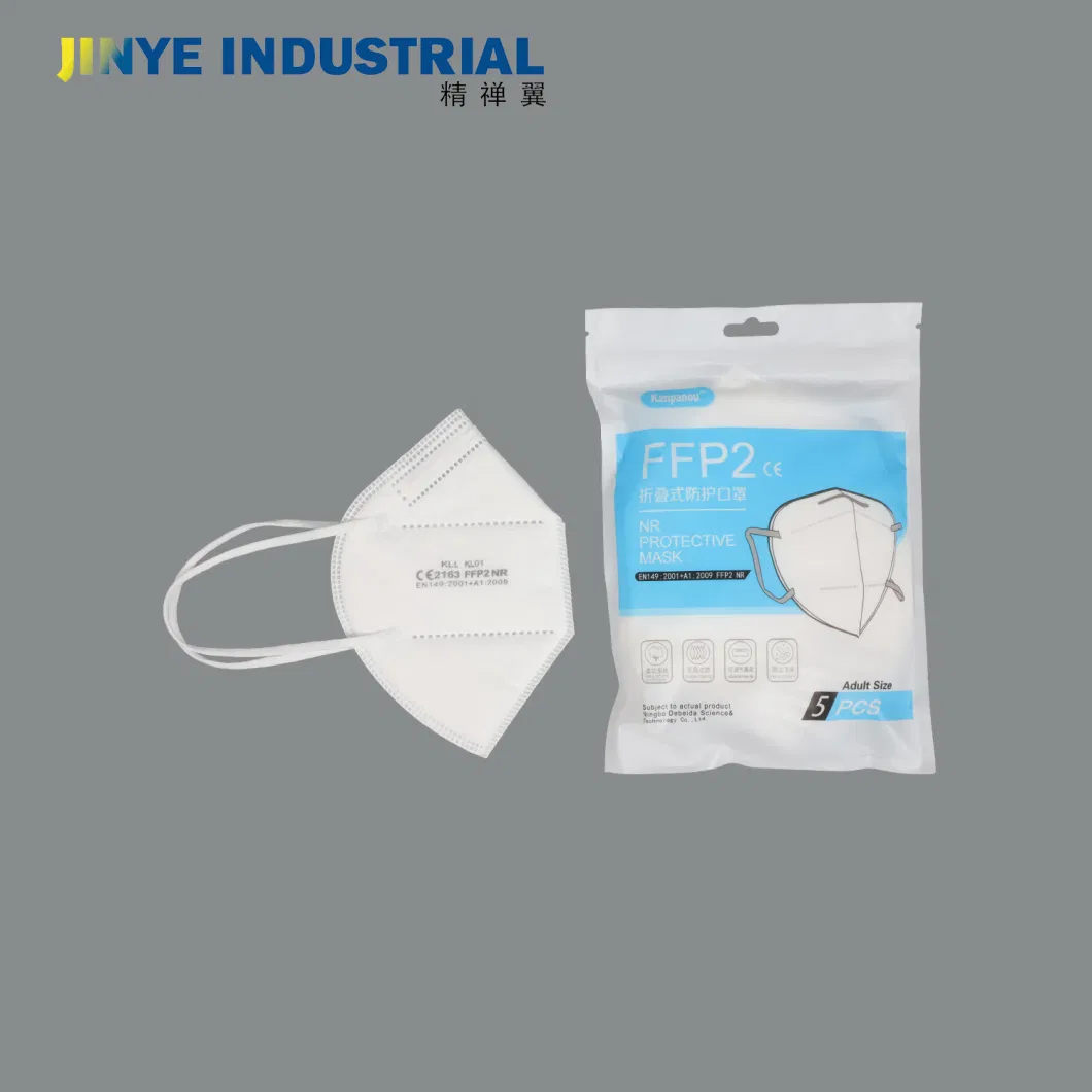 CE Certificate Non-Woven Fabric FFP2 Disposable Face Mask