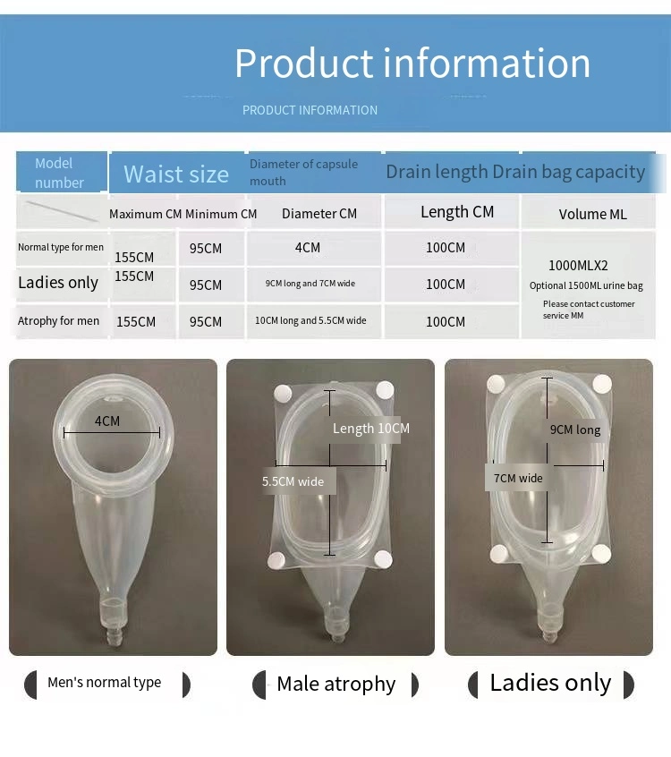 Plastic Sterile Urinary Catheterization Practice Urine Drainage Bag (collection Medical equipment)