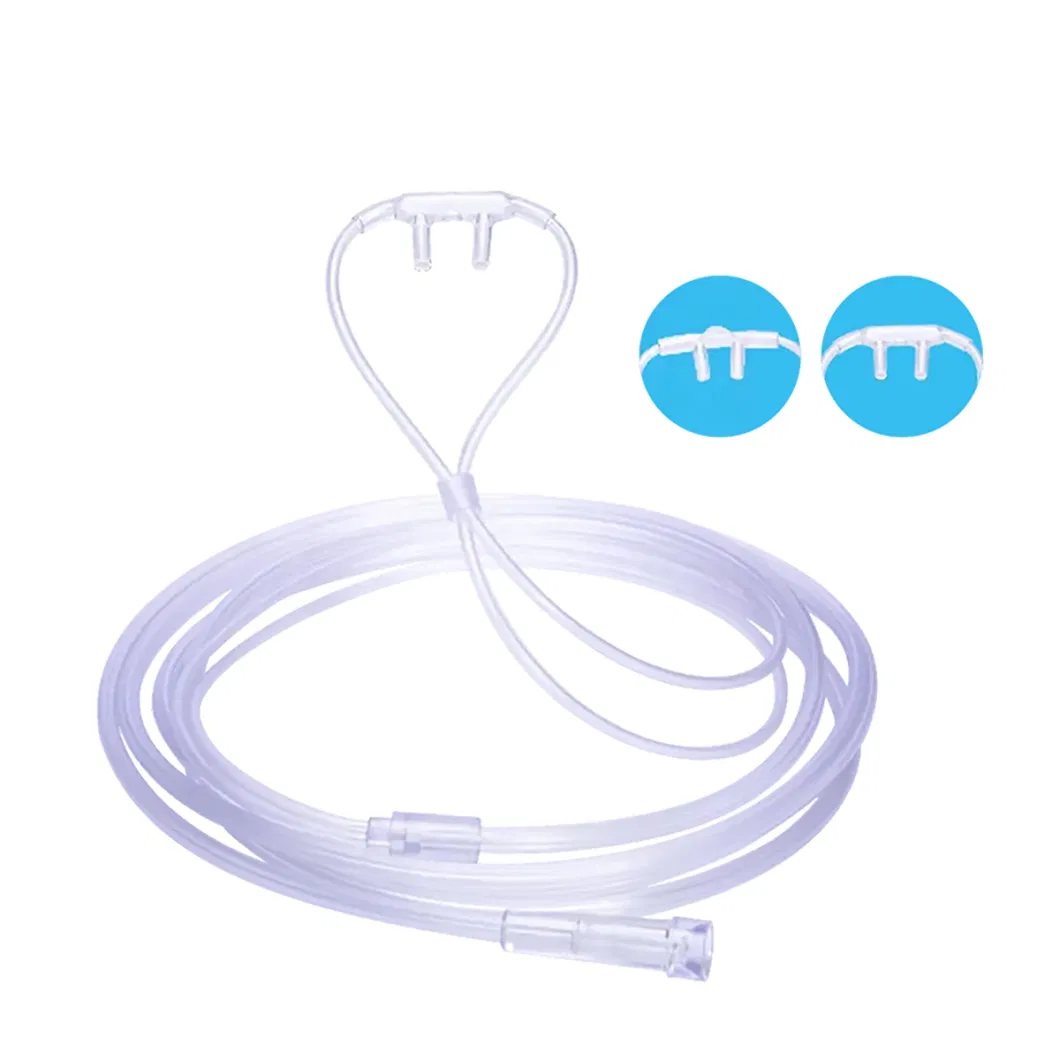 Soft Comfortable Medical Disposable Nasal Oxygen Cannula