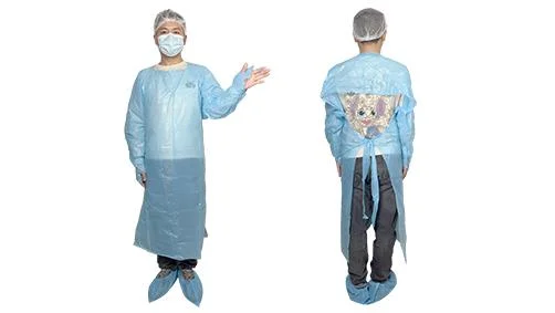 AAMI Level 3 Surgical Gown Disposable Sterile SMMS Reinforced Surgical Gowns