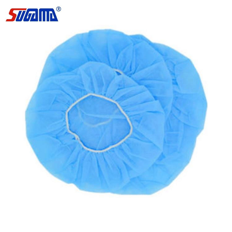 OEM Non Woven Fabric PP Disposable Biodegradable Bouffant Surgical Cap