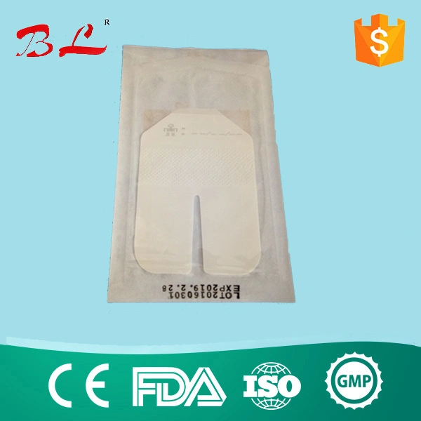 Transparent PU Self-Adhesive IV Wound Fixing Dressig Pad Surgical Dressing