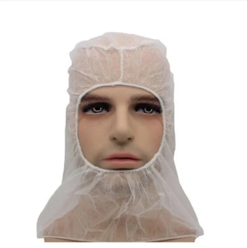 Original Supplier Eco-Friendly PP Disposable Head Cover Ninja Hood Astronaut Cap for Industrial Purpose