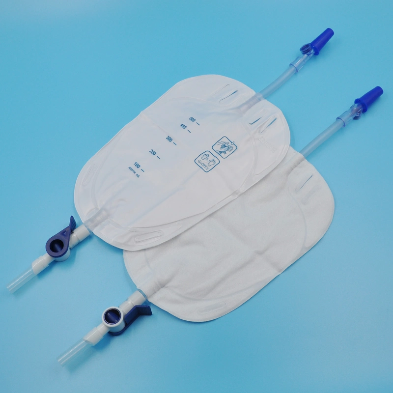 CE Cetificated Cheaper Price 2000ml Adult and Pediatric China Medical Sterile Disposable Urine Drainage Bags Urine Collection Bags Leg Urine Bags