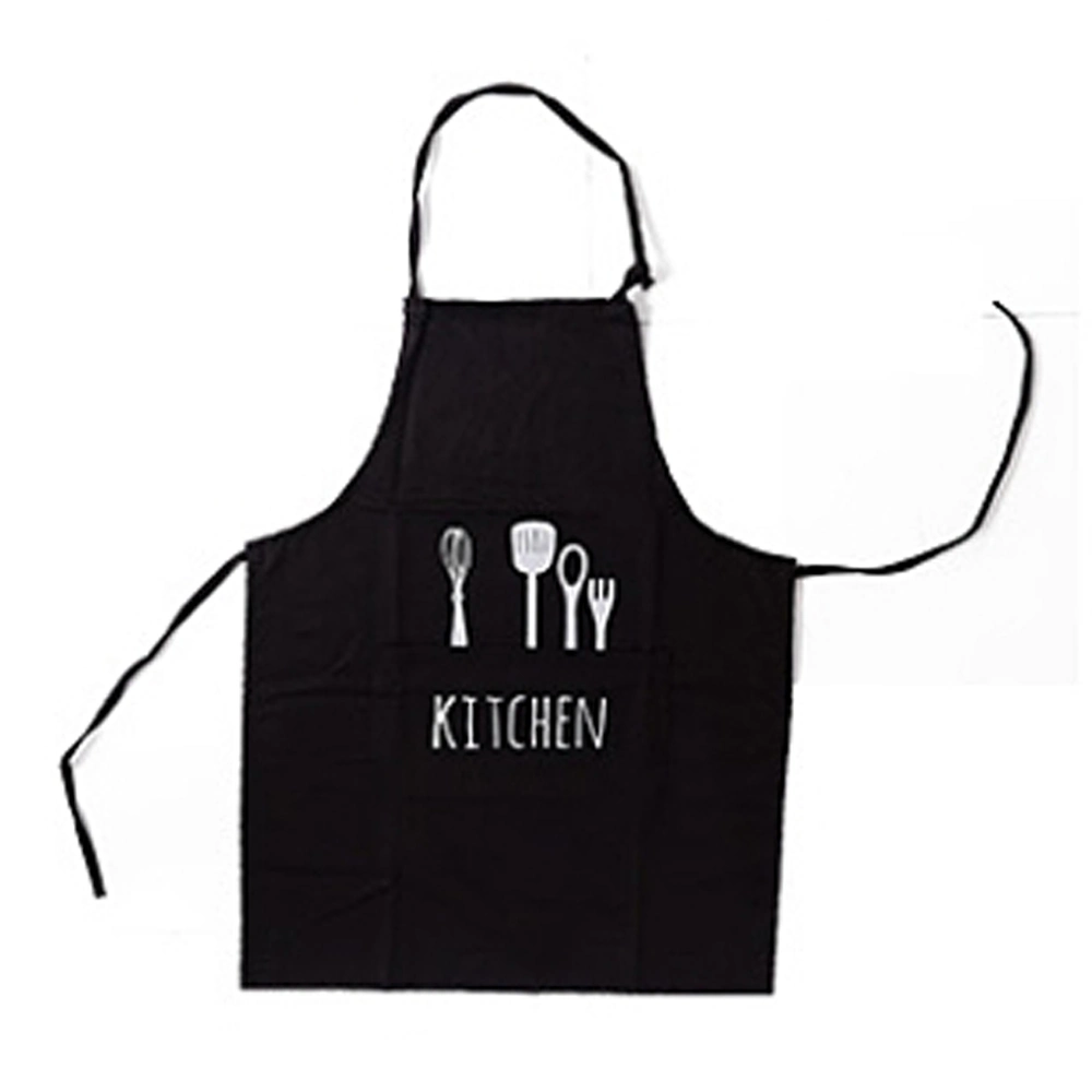 Different Color Cotton Polyester Non Woven Promotional Custom Printed Kitchen Apron