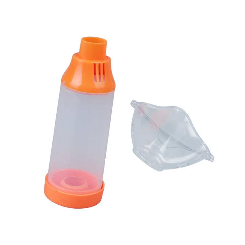 China Manufactured Medical Inhaler Aero Silicone Chamber with Mask